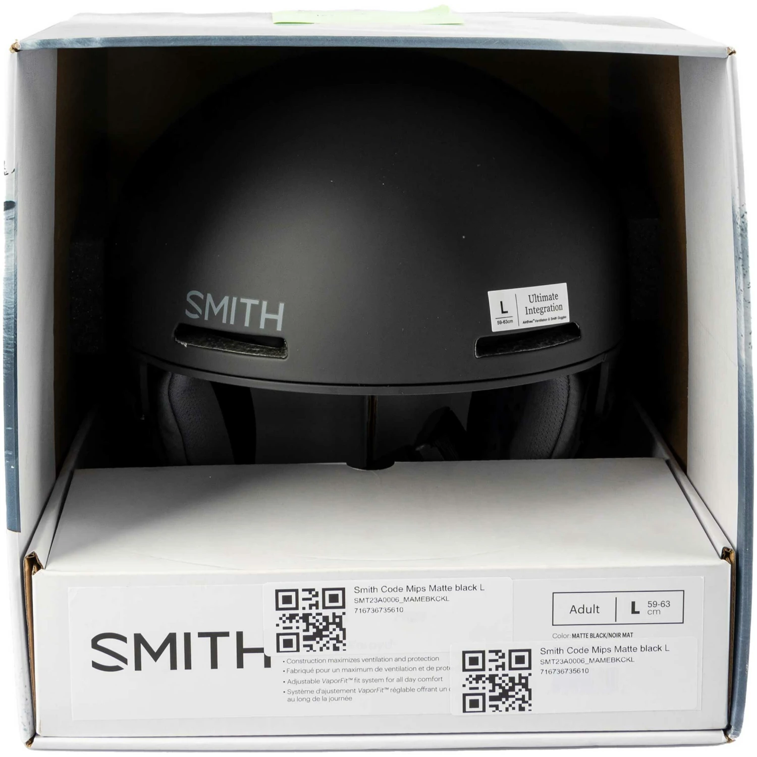 Smith Code MIPS Matte Black L (showmodel) – Image 6