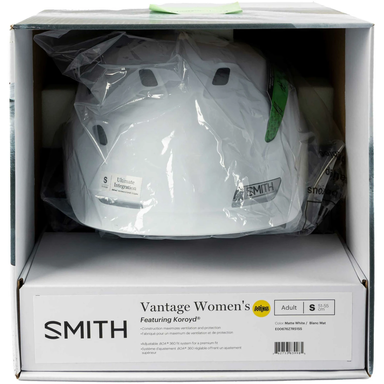 Smith Vantage W Mips Matte White S (Showmodel) – Image 6