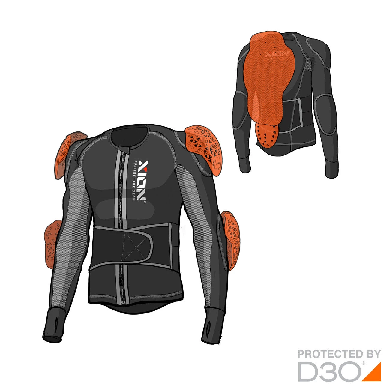 Xion Longsleeve Jacket Freeride EVO Men – Image 4